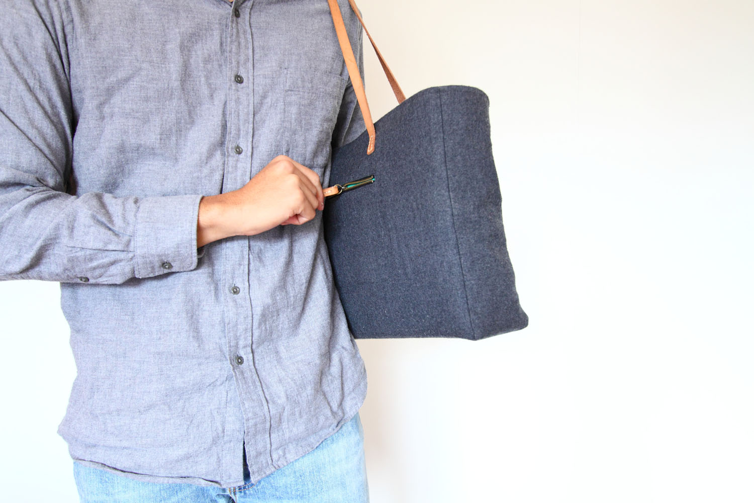 Handbag with Pocket